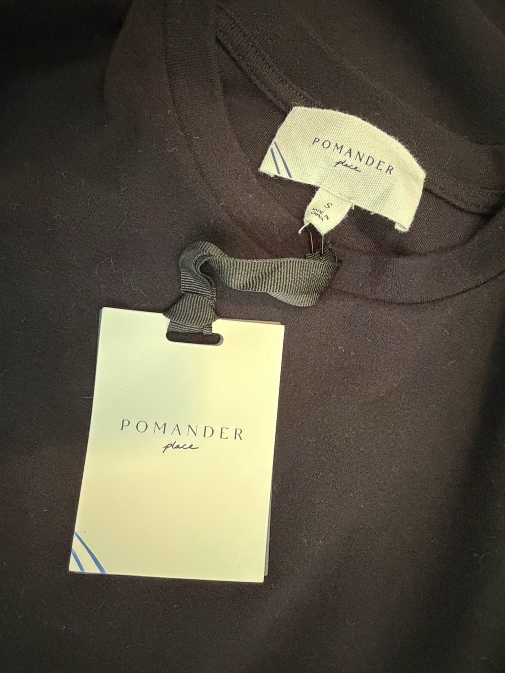 Pomander Place NWT Short Sleeve Vesty Midi Dress Black Size S - Picture 7 of 7